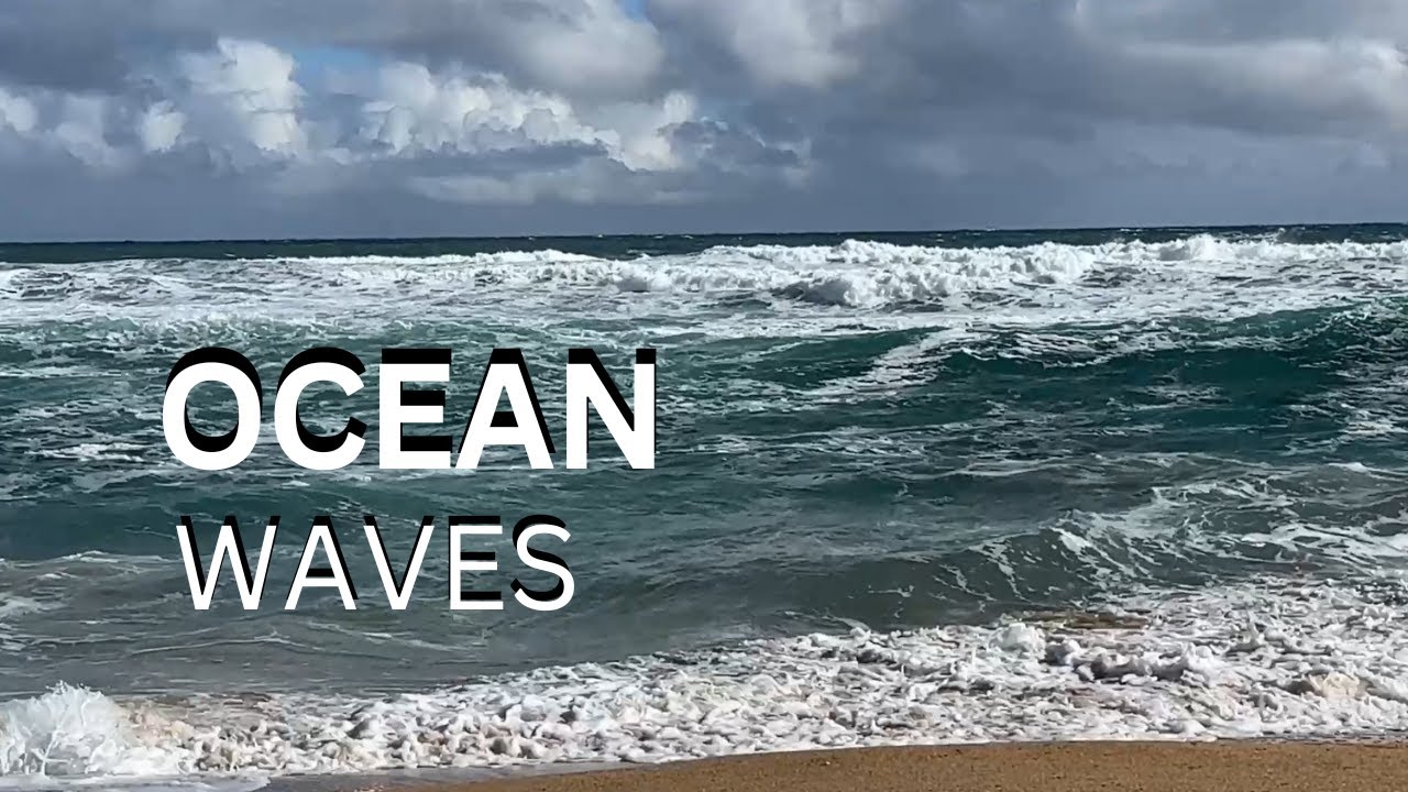 Relax to the sounds of ocean waves youtube