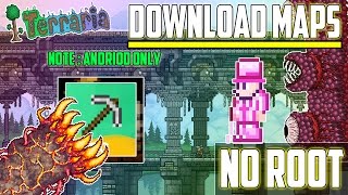 Terraria 1.2.12785 (Tutorial) - How To Download Worlds For NOT ROOTED DEVICES