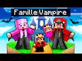 Adopt par une famille de vampire sur minecraft 