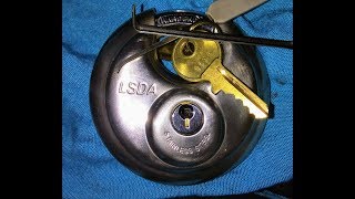 Lock Picking a LSDA Shielded Padlock