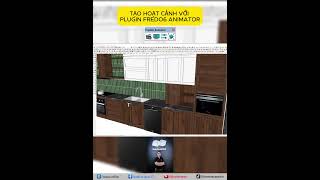 Tạo hoạt cảnh với Plugin Fredo6 Animator