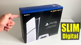 New PS5 Digital Slim | Unboxing, Setup, Tips & Gameplay