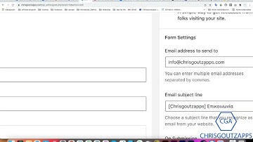 How to create a contact form with the jetpack