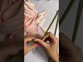 tulip making with paper #art #viral #handmade #craft