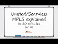 Seamless mpls explained in 10 minutes  what is seamless mpls  how does seamless mpls work