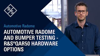 Automotive radome and bumper testing - R&S®QAR50 Hardware options