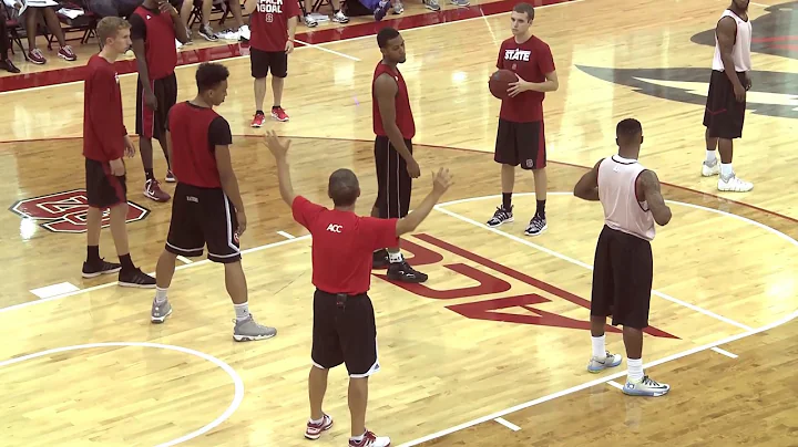 Basketball Clinic Teaching North Carolina State Zo...