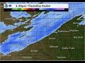 Radar Loop - 7 am through 7 pm, Thursday, October 22