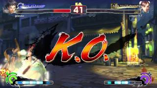 SSF4AE Ranked N.A. - gozuso (Makoto) VS crispe117 (Chun Li)
