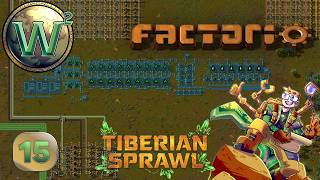Factorio: Tiberian Sprawl - An Ore Processing Outpost Design - Let's Play, Stream - Episode 15