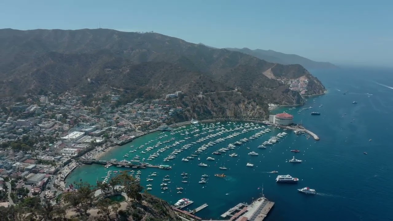Catalina Island Avalon Drone 4K