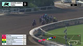 Mucho Magical wins Race 9 on Saturday, May 25 at Santa Anita Park