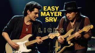 2 Tasty Beginner John Mayersrv Guitar Licks Tabs