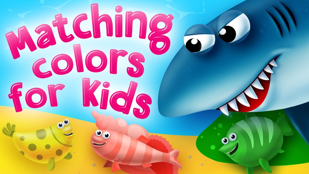 Matching Colors for Kids | Matching Games for Preschool and Kindergarten | Kids Academy