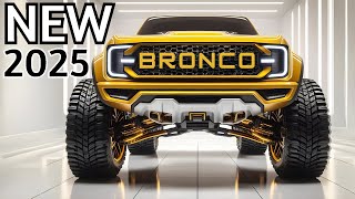 800-сильный пикап: представлен пикап Ford Bronco Raptor 4x4 2025 года