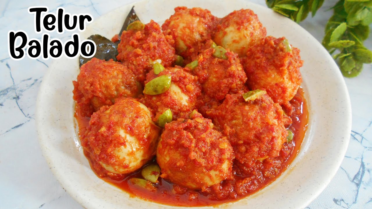RESEP TELUR BALADO PETE ENAK | RESEP PRAKTIS