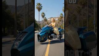 #bmw SkyCruiser Unveiling — #hollywood Boulevard 2025 #fantasy #motorcycle