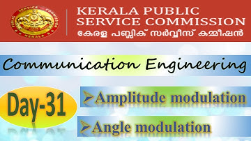 Amplitude modulation  ||  Angle modulation