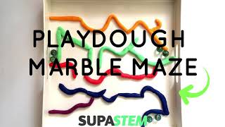 Playdough Marble Maze | Creative Engineering Activity | The SUPA STEM Club