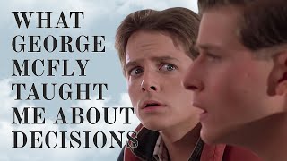 The power of ONE decision. A lesson from George McFly. #filmtheory #filmanalysis #backtothefuture