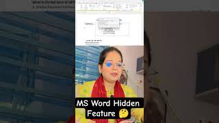 Msword Feature#viral #msoffice #word #trendingshorts #youtubeshorts #computer @gulabgurucomputer
