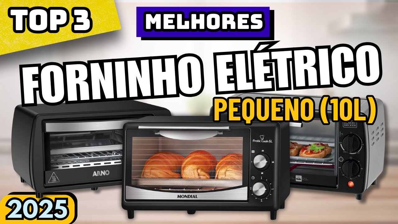 Qual o MELHOR FORNINHO ELÉTRICO em 2025? TOP 3 Qual Forninho Eletrico ...