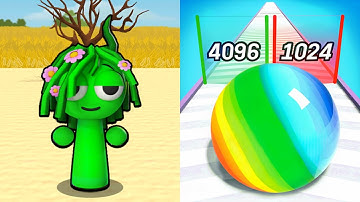 Spranky Survival vs Ball Number Merge Games 3D All Levels Gameplay Android, iOS