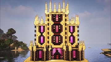 Minecraft: How To Build A End Base | Survival Base Tutorial