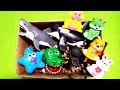 Sea Animals for Kids Videos! Box Animals Toys, Sea Creatures Videos for Kids