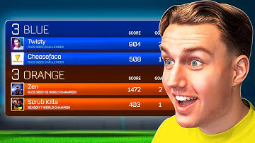 Het BESTE 2v2 POTJE Dat Ik Ooit Heb Gespeeld in Rocket League..