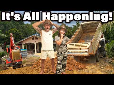 Building Our Home in Thailand| It’s All Happening!