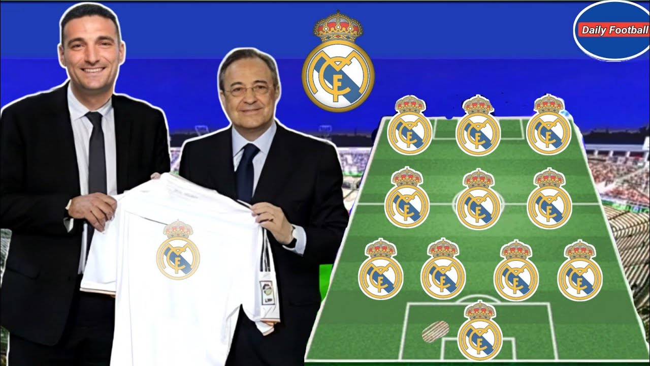 Real Madrid's Potential Manager Lionel Scaloni 😱 Scaloni's Dream Team For Real Madrid 🙀