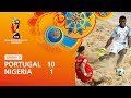 Portugal v Nigeria | FIFA Beach Soccer World Cup 2019 | Match Highlights