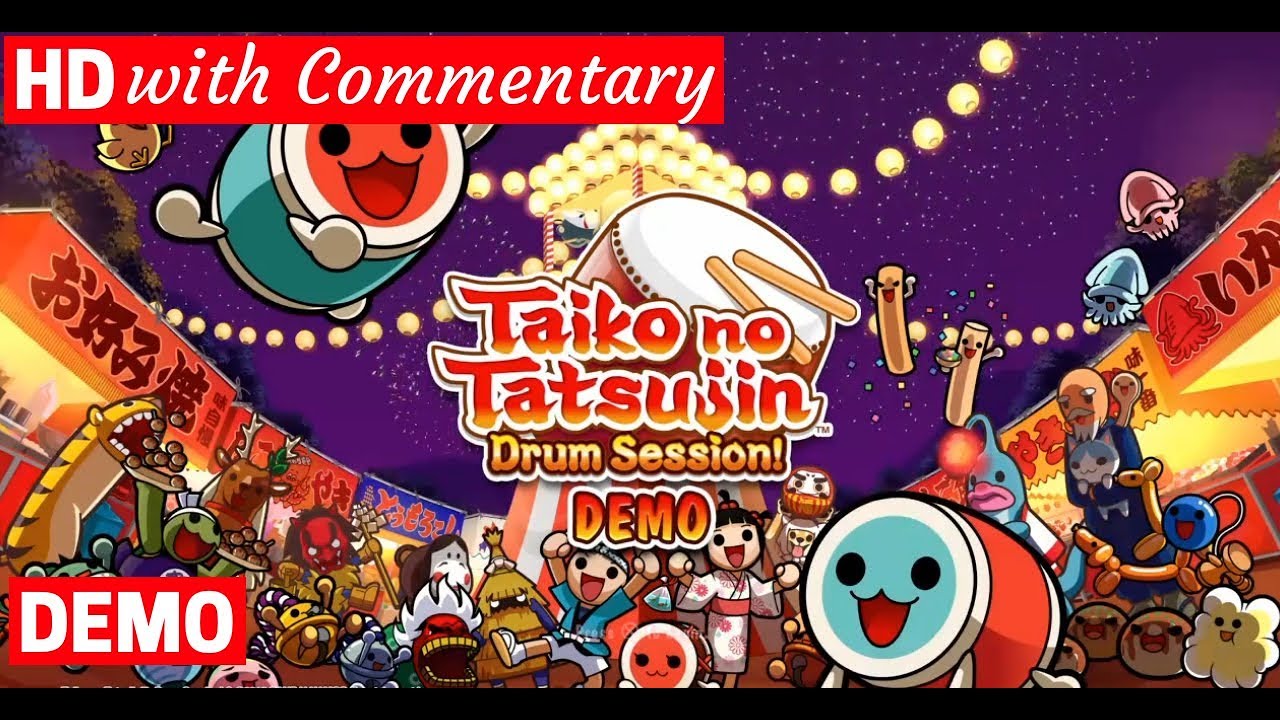 Taiko No Tatsujin: Drum Session Demo Gameplay Walkthrough - YouTube