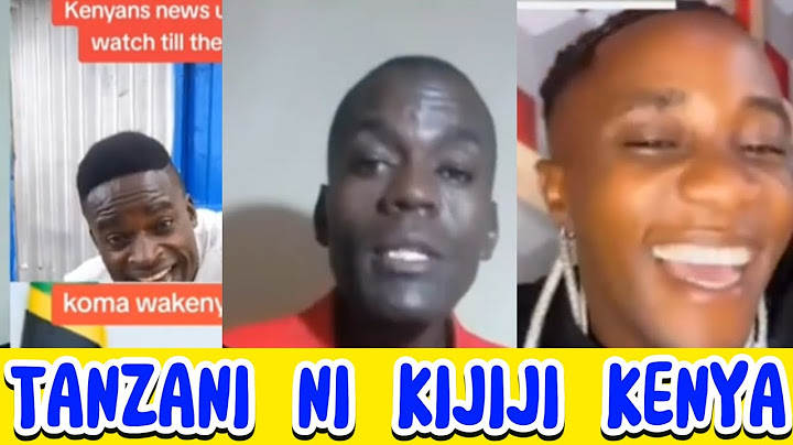 TANZANIA NI KAMA KIJIJI? Watanzania na Wakenya Wavutana Vikali Mtandaoni!”