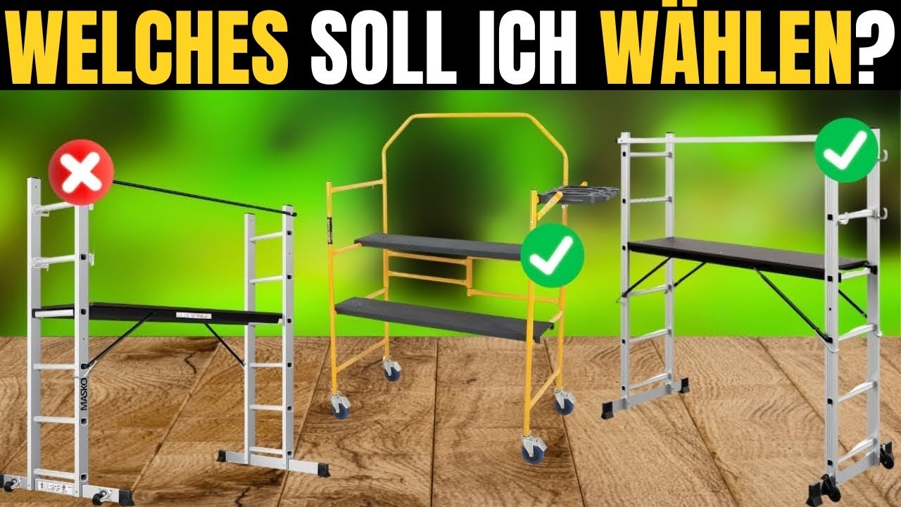 Die Besten Klappbaren Gerüste Preis‑Leistung 2026 [KAUFE NICHT, BEVOR DU DAS GESEHEN HAST, ARBEITER]