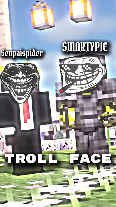 TROLL FACE of @SenpaiSpider 💀☠️🥵|| Ft.@YesSmartyPie #trending #shorts