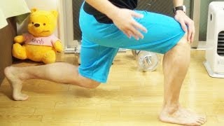 【1ヶ月心拍トレ】4日目：膝周りの強化をフロントランジで