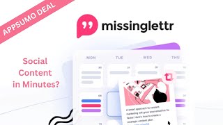 Missinglettr Review and Demo: Turn Existing Content into Social Media Posts & Automate Scheduling