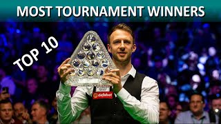 Snooker Players With Most Tournament Wins in career!