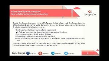 Drupal development company - Delivering unmatched web experiences