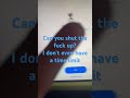 Bro shut the fuck up