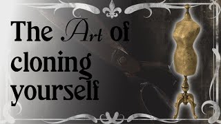 The ART of cloning yourself - personalised dress form tutorial