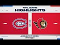 Ref:gp71CLW72Pk Nhl highlights | canadiens vs. senators - january 17, 2026