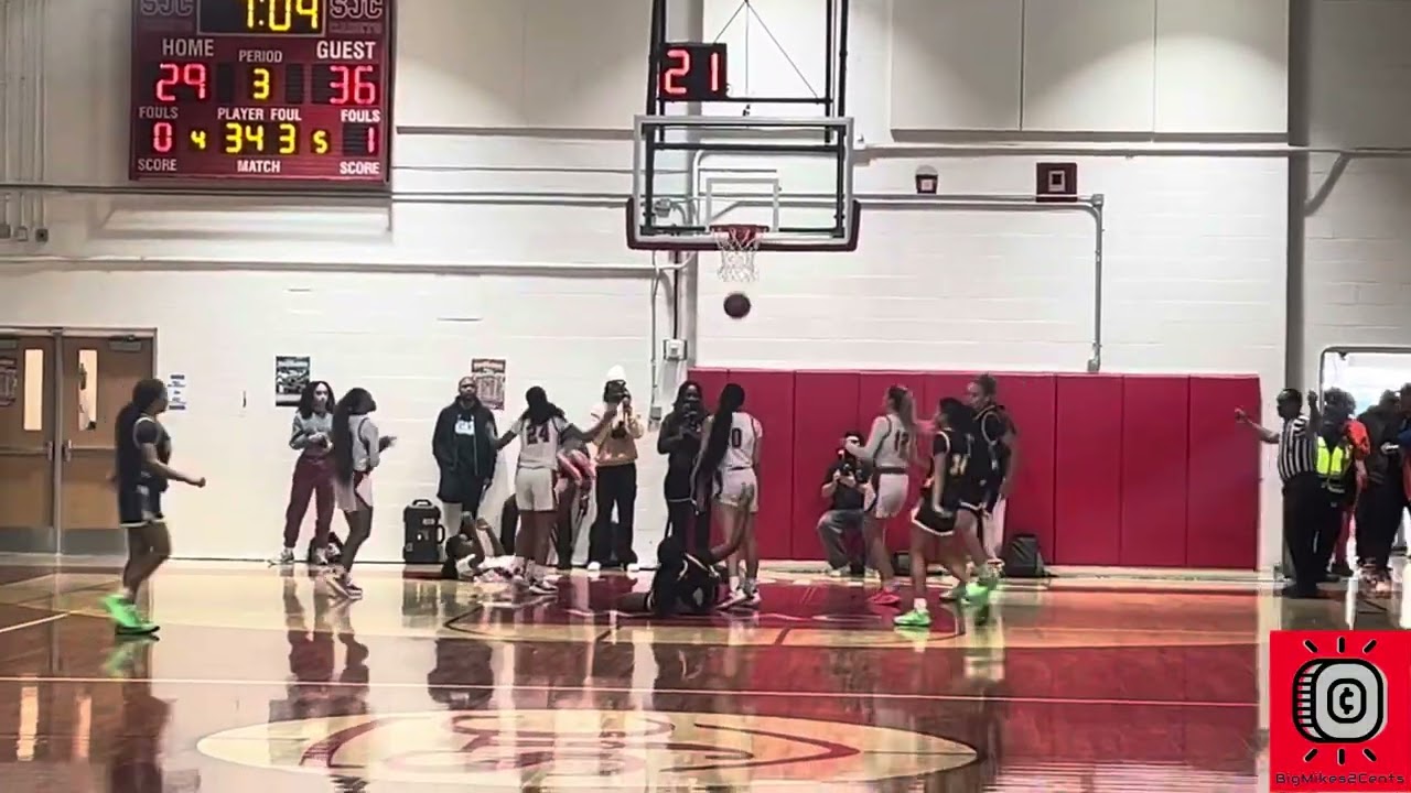 St. John’s Vs Bullis Girls-Mayhem On Military 2025. Epic Comeback 🔥