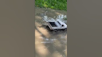 WPL-C24 offroading in the mud! #rccar #rctrucks #rc #rccrawler #offroad #axial #wplc24 #traxxas#losi