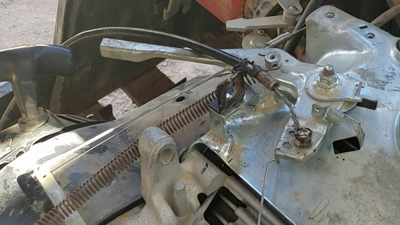 Throttle cable plate DIY 420cc YouTube