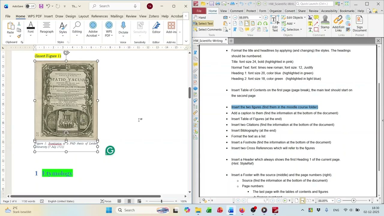 HSWT | Business Informatics | Word