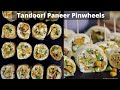 Tandoori paneer pinwheels