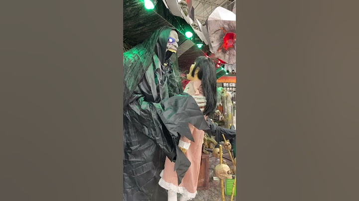 This is th Creepiest Halloween Decoration Ever! #shorts